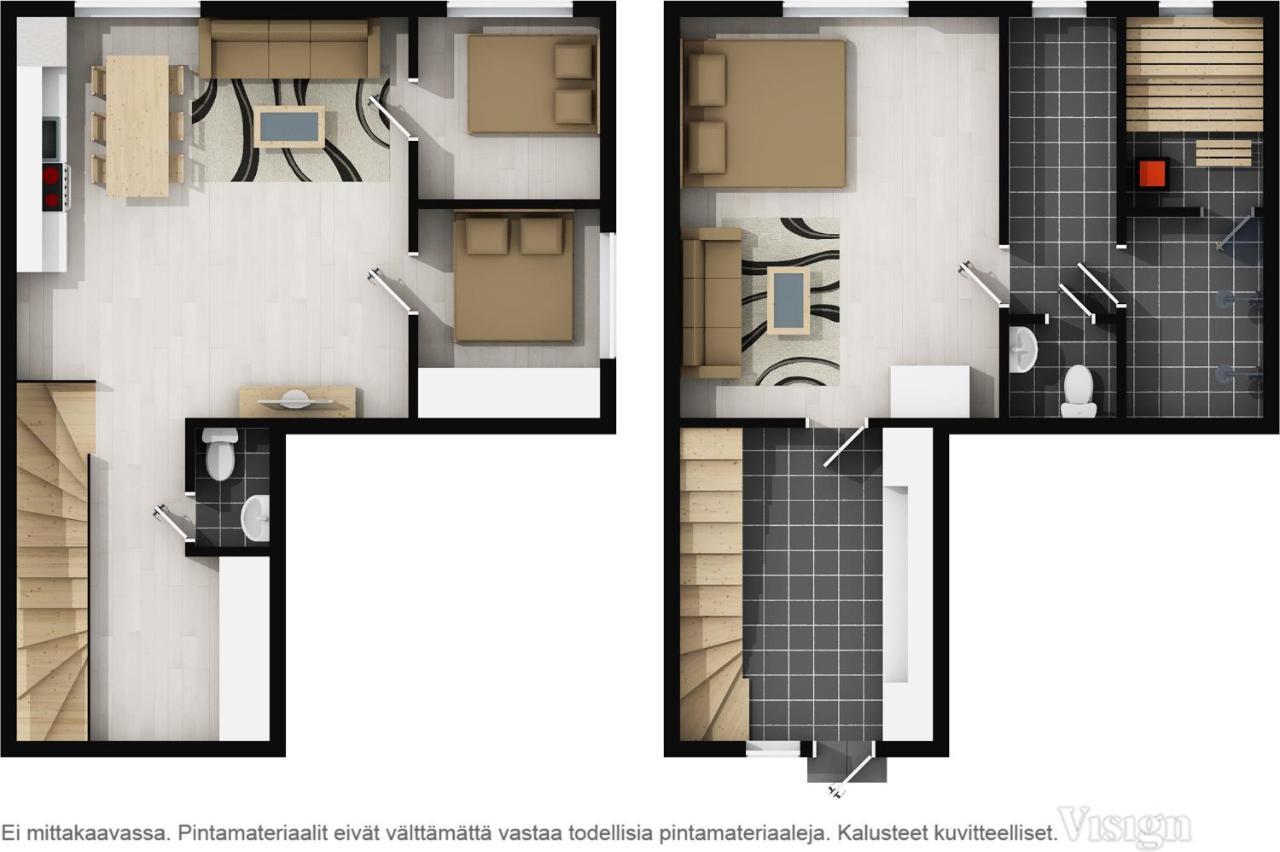 Levillas Skimbaajankuja 6 As3 Dış mekan fotoğraf